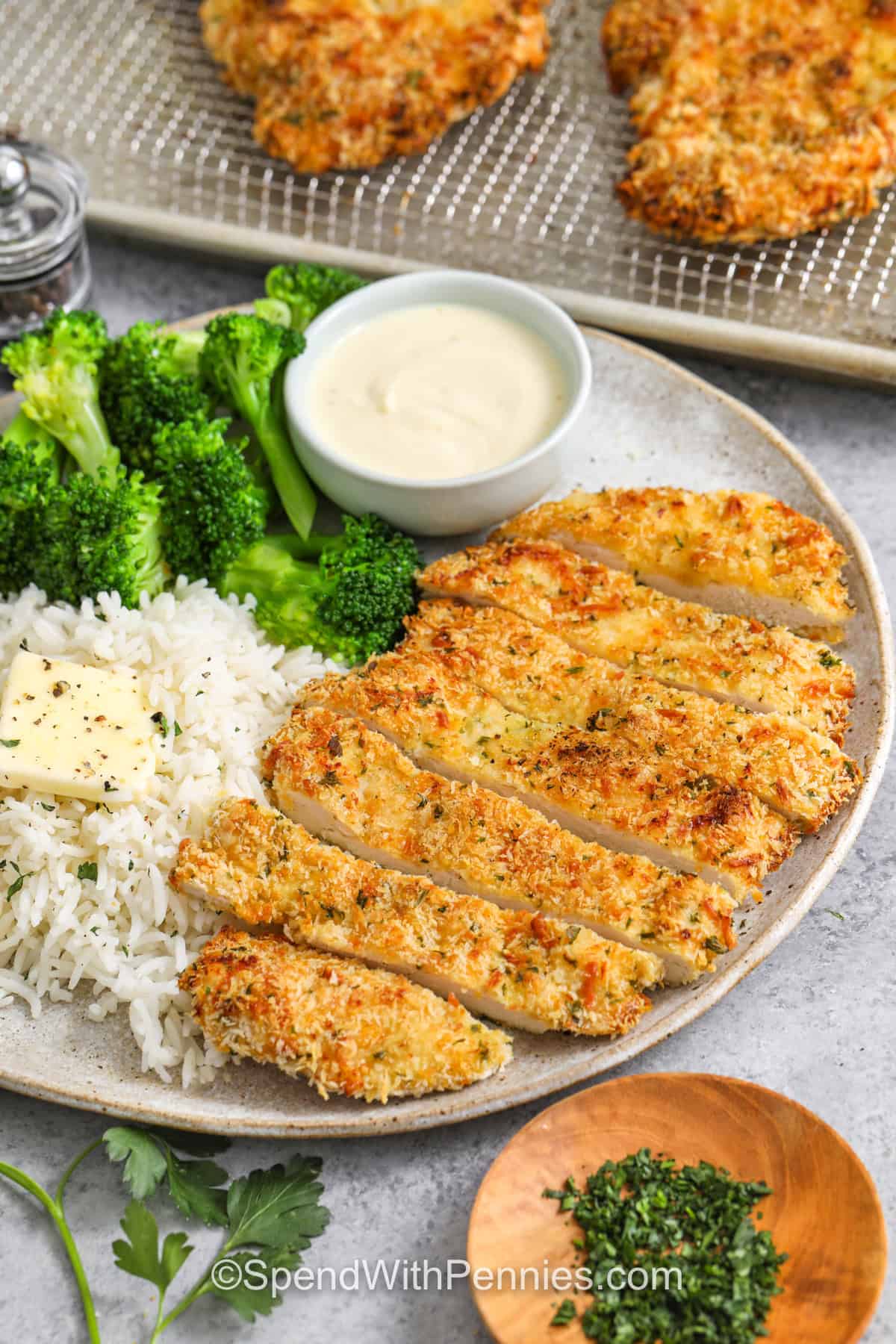Parmesan Crusted Chicken – Spend With Pennies