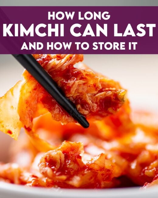 How Long Kimchi Can Last and How To Store It Properly • Steamy Kitchen Recipes Giveaways