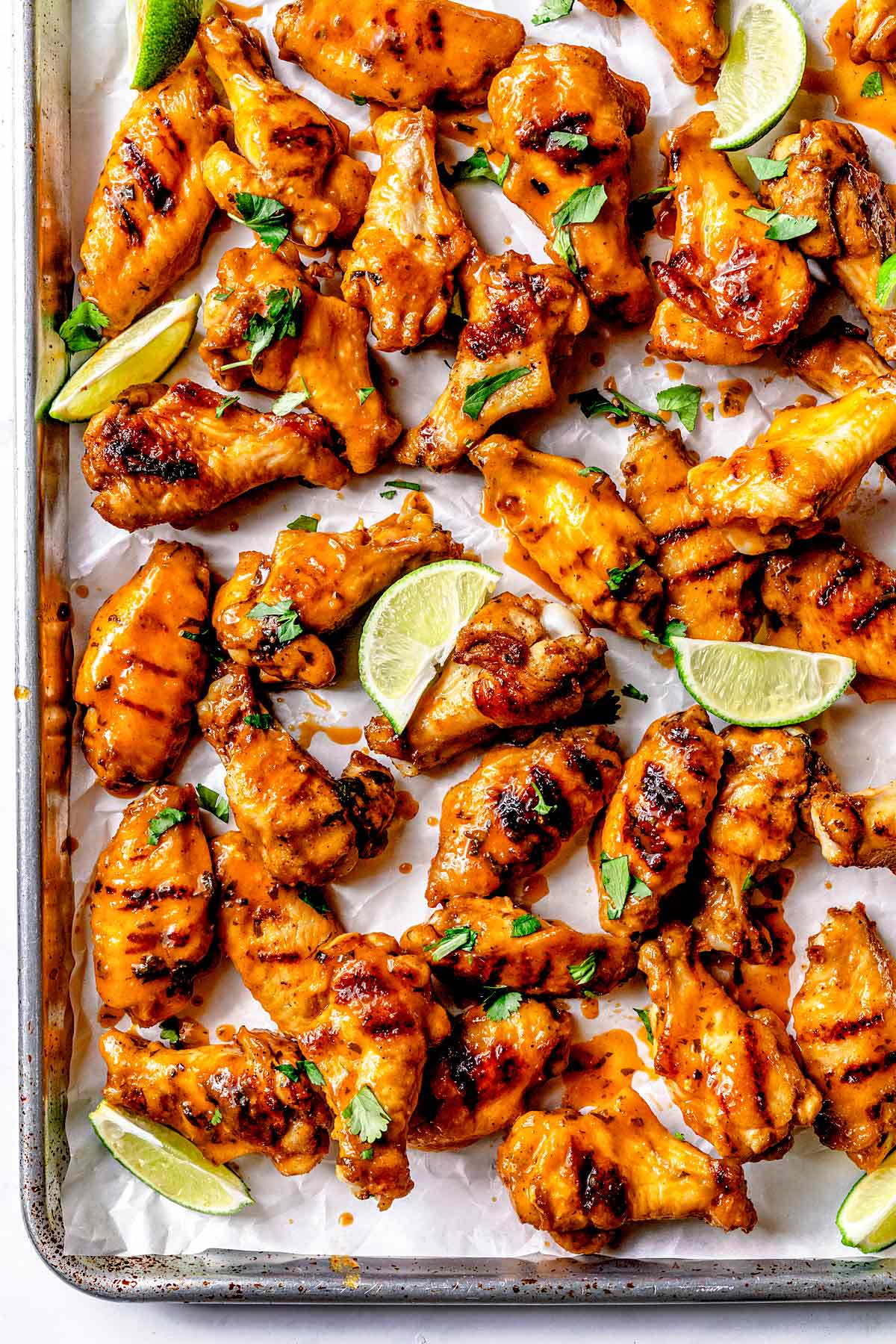 Sweet and Spicy Honey Sriracha Wings