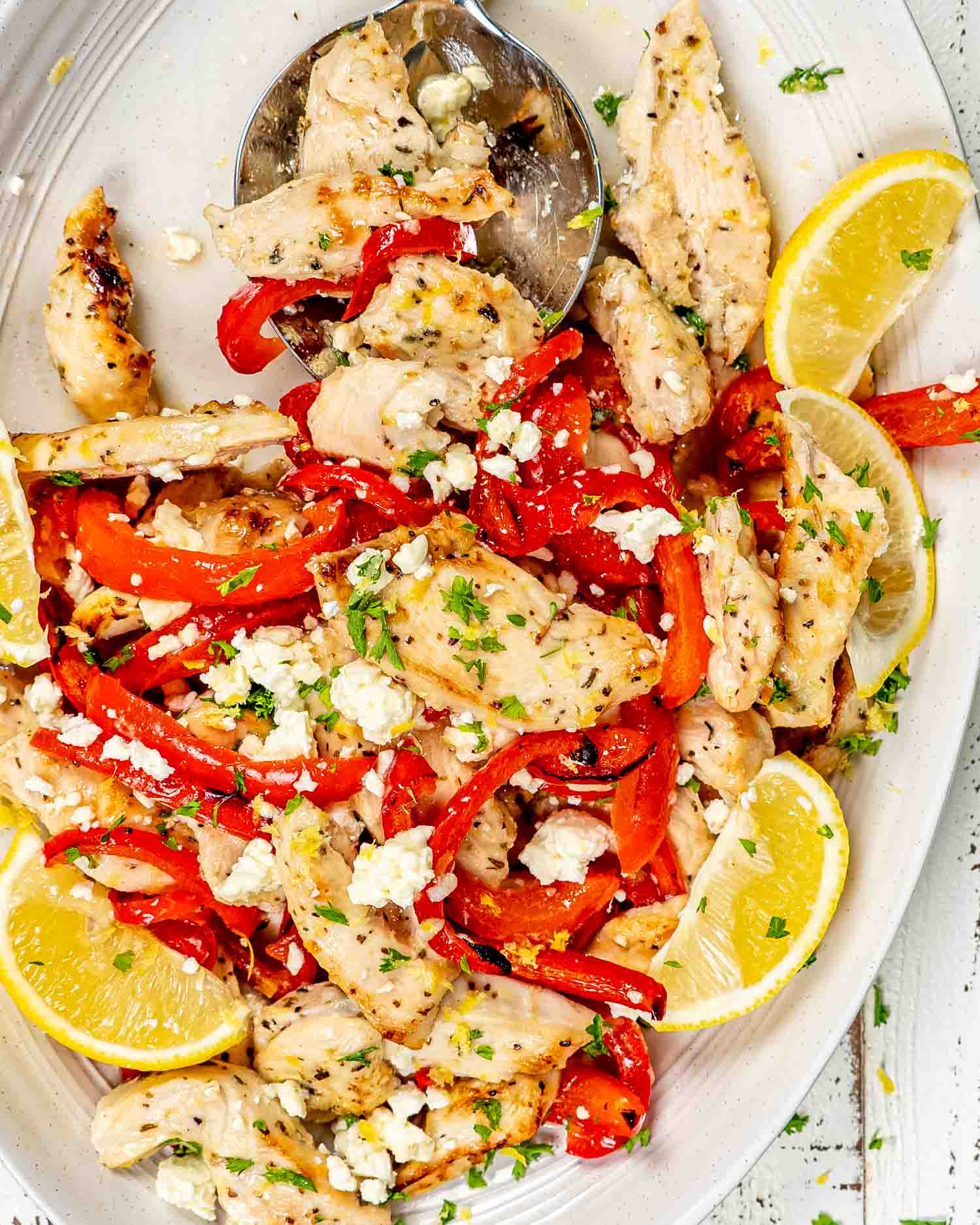Sheet Pan Lemon Honey Garlic Chicken